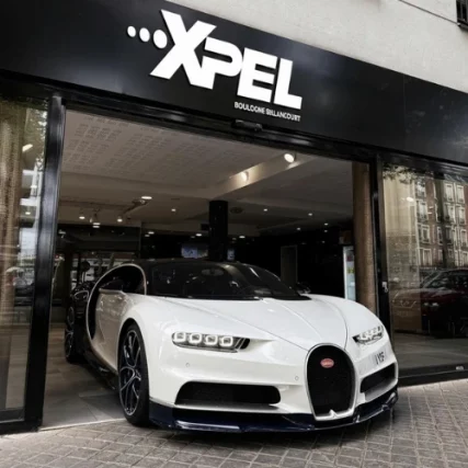 PPF Protection automobile Bugatti